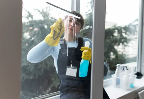 Nettoyage de vitres intérieures et extérieures à Lanquetot